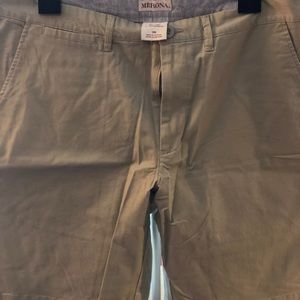 Merona-Flat Front-Khaki Shorts